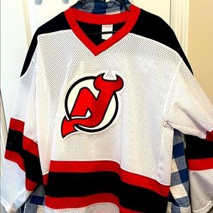 Vintage CCM NJ Devils Hockey Jersey!